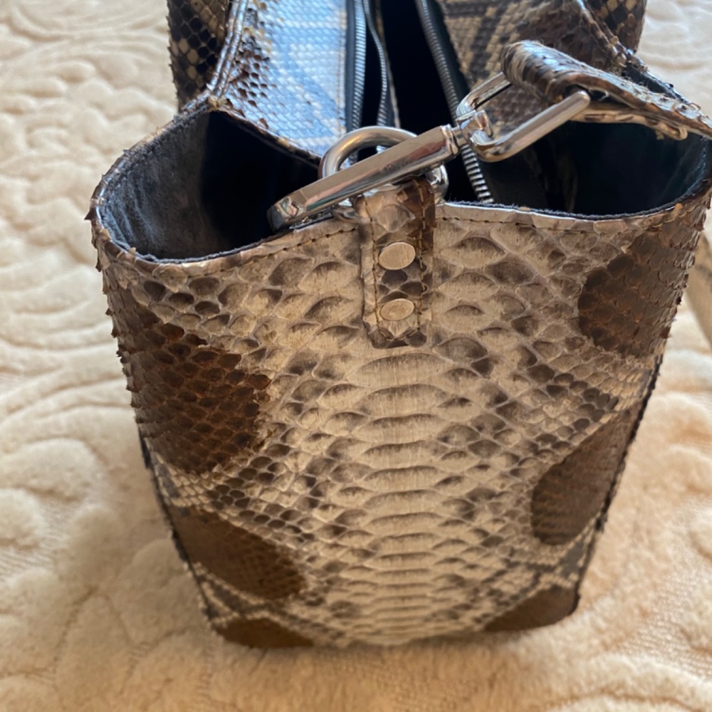 Python custom satchel bag - Picture 4 of 12